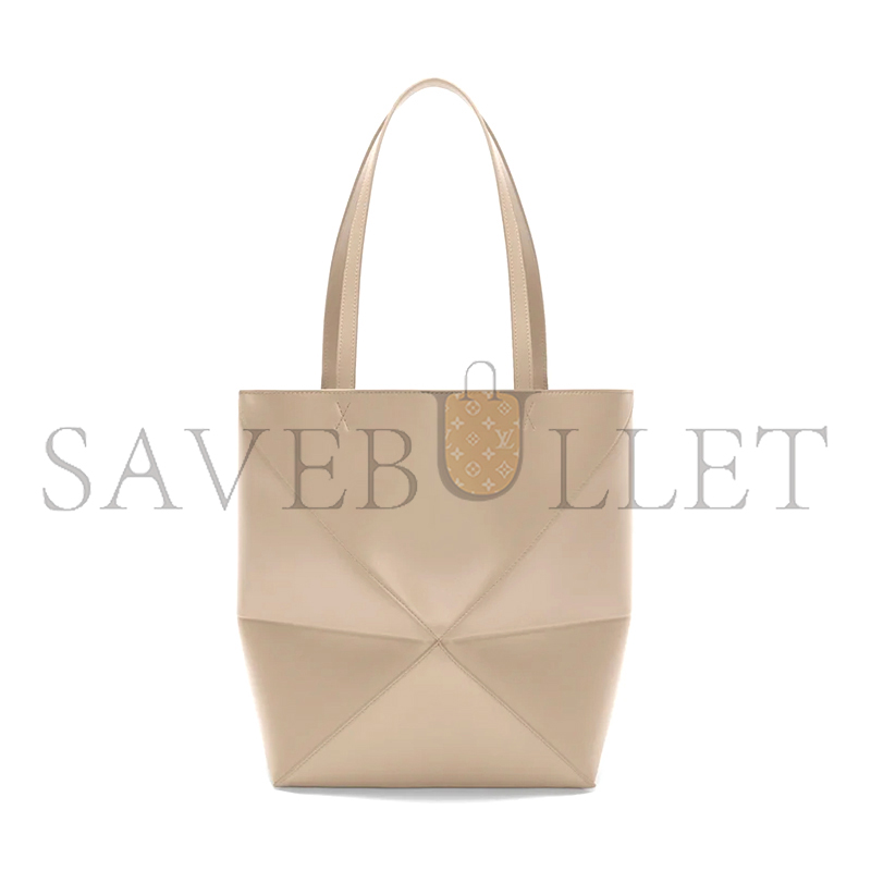 LOEWE MEDIUM PUZZLE FOLD TOTE IN SHINY CALFSKIN A657G50X01 03 (31.5*25.5*14.5cm)
